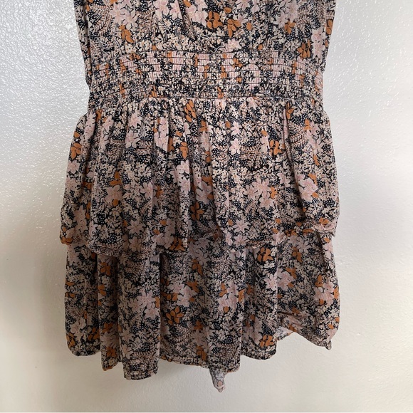 American Eagle Floral Tier Dress Size Size L - Picture 4 of 11